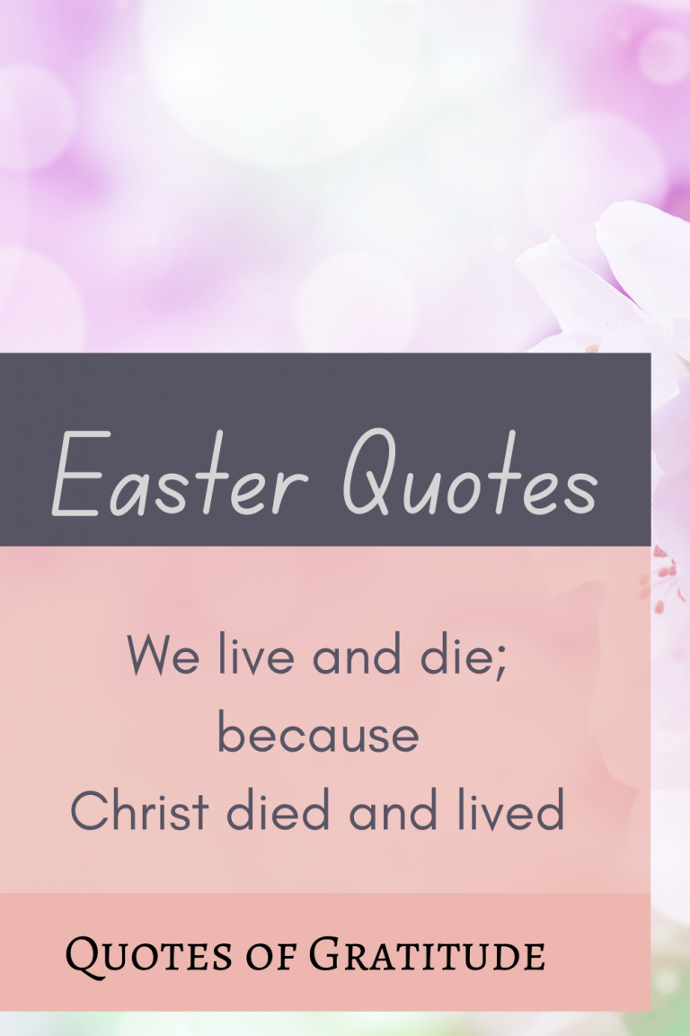 Inspirational Easter Quotes