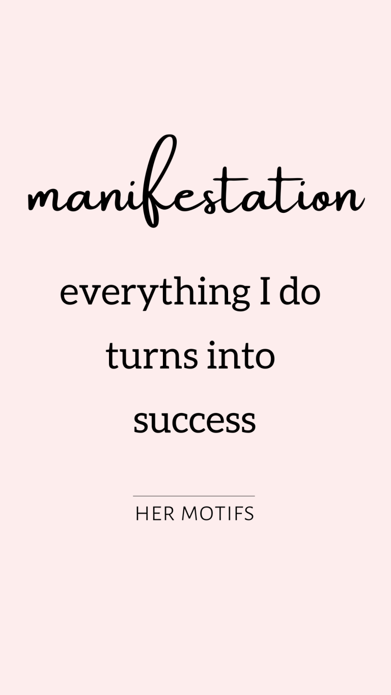 Manifestation Affirmations