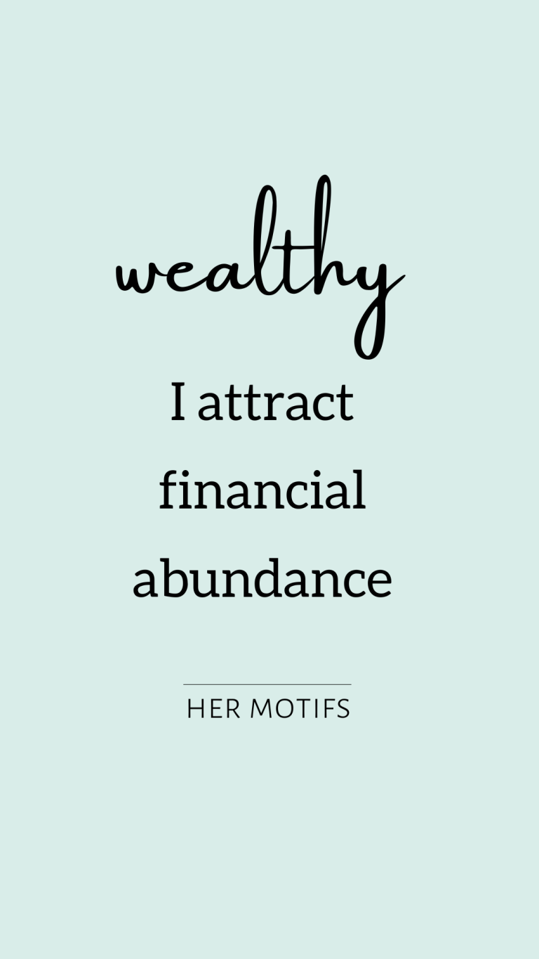 Wealth Affirmations